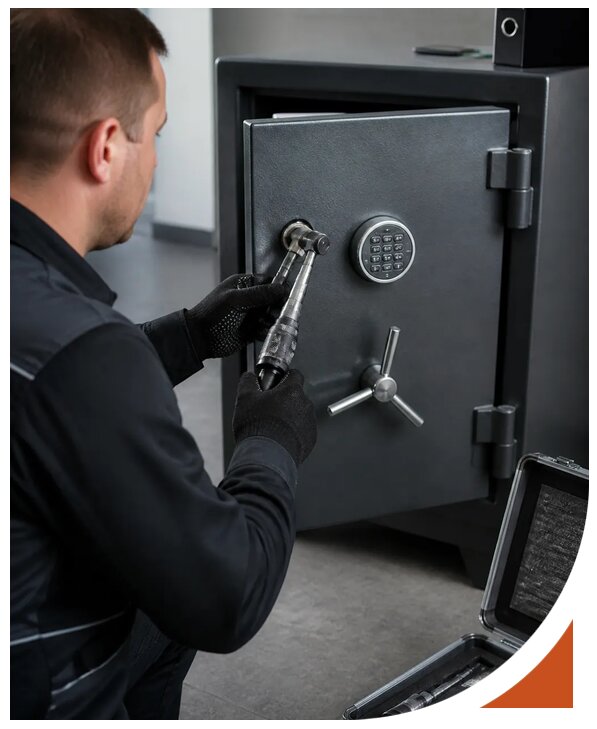 Профессиональное вскрытие огнестойкого сейфа в Дзержинском