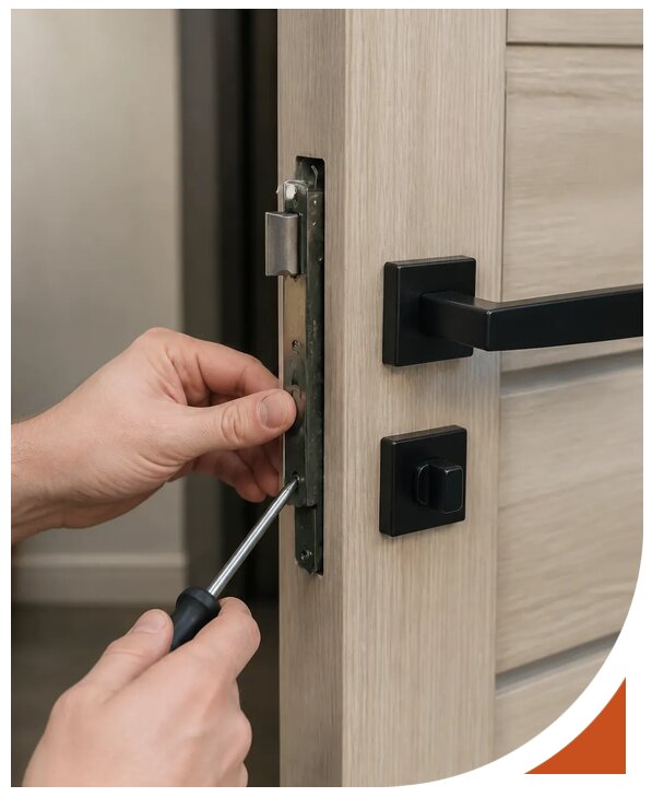 Ремонт замка межкомнатной двери круглосуточно в Дзержинском